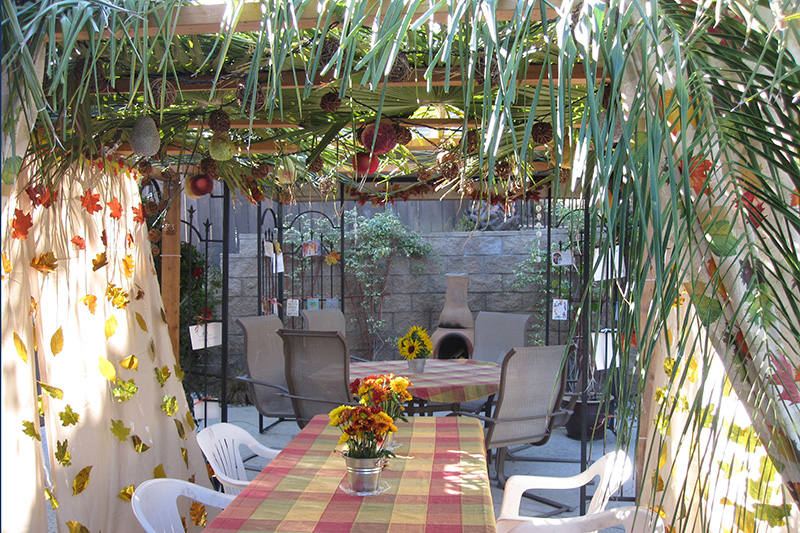 Sukkah - Why the Roof Is Made from Extraneous Material